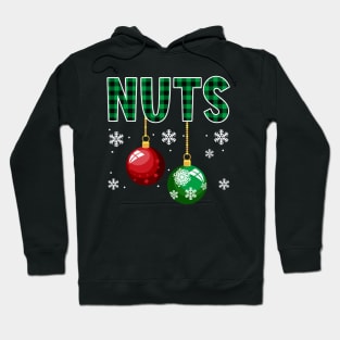 Nuts Funny Couple Matching Christmas Hoodie